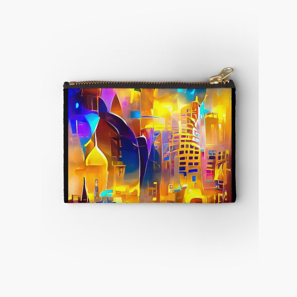 Item preview, City Lights 05 Golden Fantasy Architecture designed and sold by mhfoto.