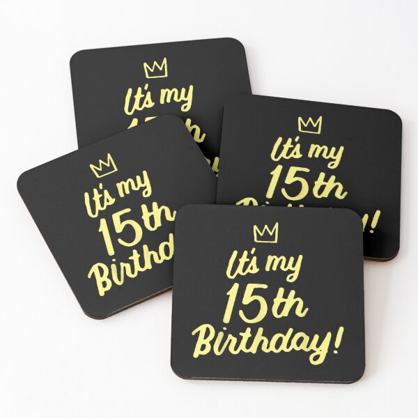 Item preview, Happy 15 Years Old Its My 15th Birthday For Ns Girls Kids  designed and sold by terrycar.