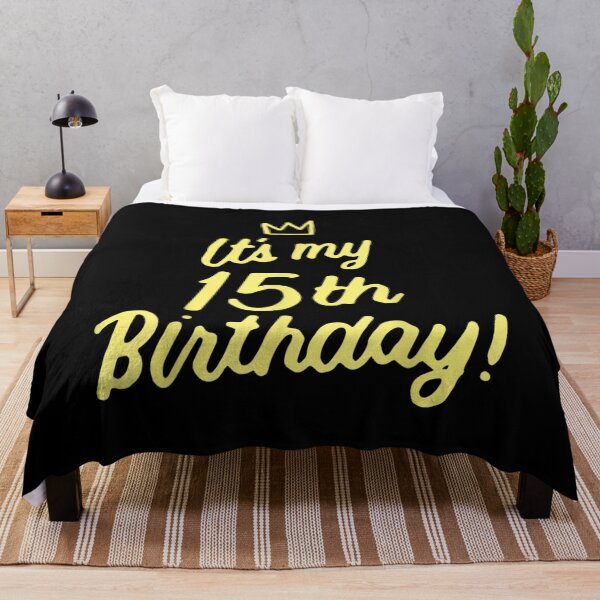 Item preview, Happy 15 Years Old Its My 15th Birthday For Ns Girls Kids designed and sold by terrycar.