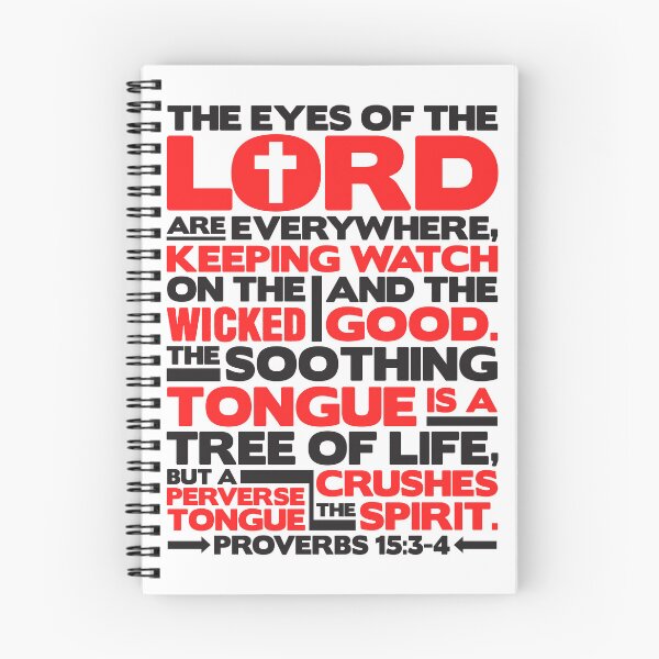 Item preview, Proverbs 15:3-4 The Eyes Of The Lord designed and sold by plushism.