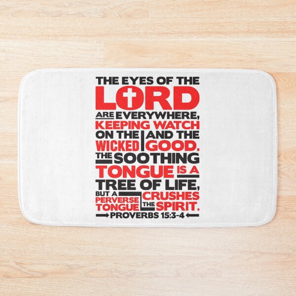 Item preview, Proverbs 15:3-4 The Eyes Of The Lord designed and sold by plushism.
