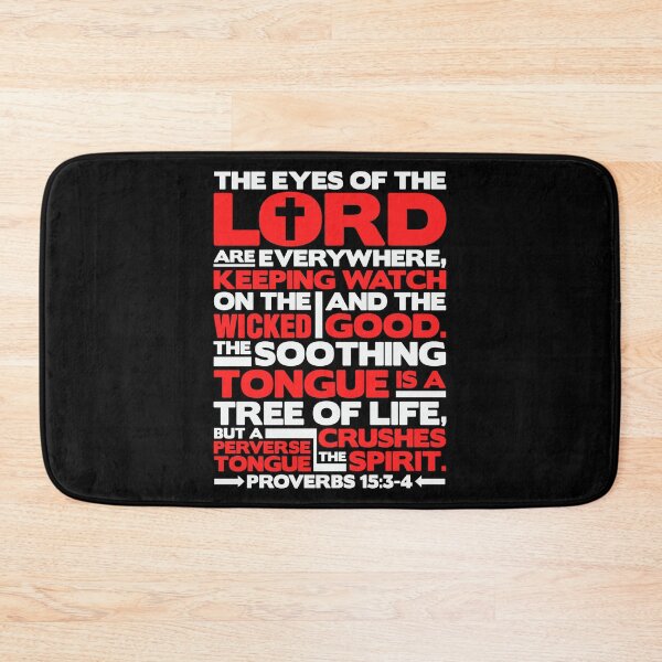 Item preview, Proverbs 15:3-4 The Eyes Of The Lord designed and sold by plushism.