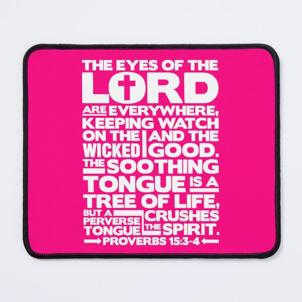Item preview, Proverbs 15:3-4 The Eyes Of The Lord designed and sold by plushism.