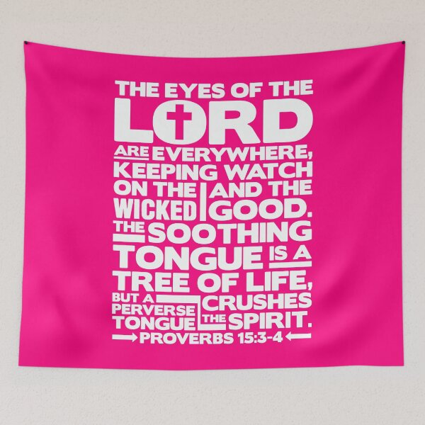 Item preview, Proverbs 15:3-4 The Eyes Of The Lord designed and sold by plushism.