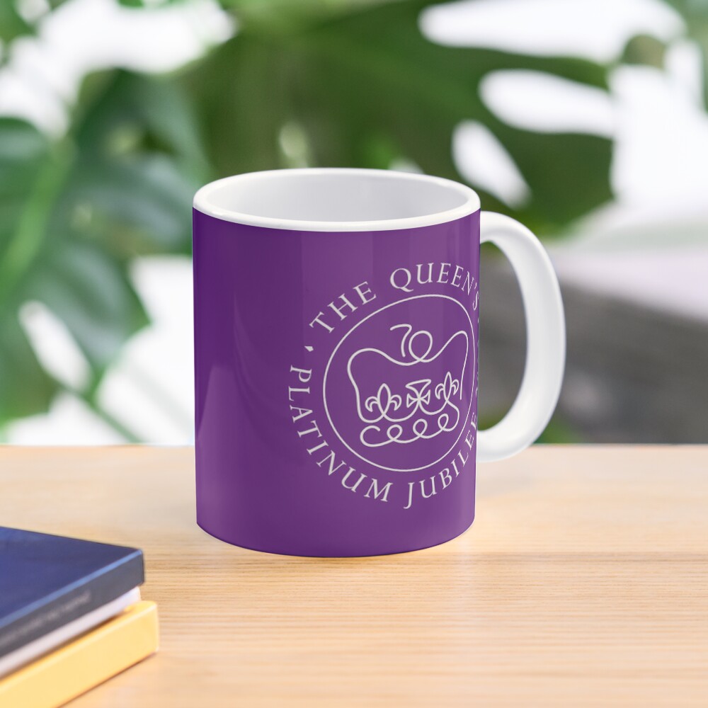 Queen Elizabeth 70th Platinum Jubiläum Geschenk & Souvenir Mug Platte Tasche 