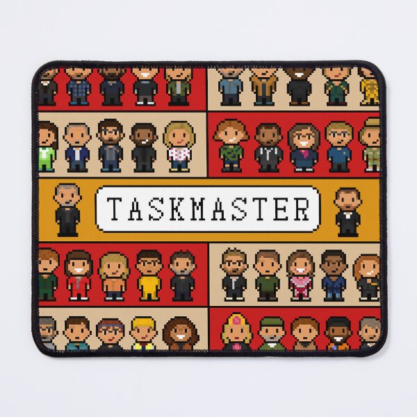 Item preview, Pixel Art Taskmaster display. Essential designed and sold by TiBarkerr.