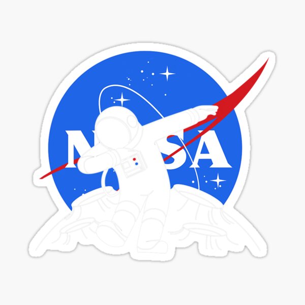 Nasa Sticker / Space Sticker / Nasa Logo Sticker / Laptop Stickers /  Skateboard Stickers / Customizable Stickers / Hydroflask NASA Sticker -   España