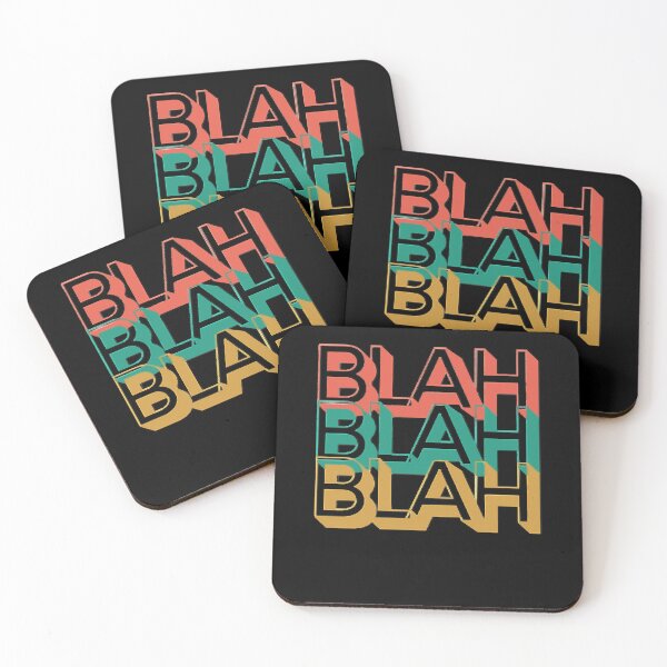 Item preview, Gift For Men Blah Blah Blah Sarcastic Sayings Awesome For Movie Fan designed and sold by MeganeKessler.