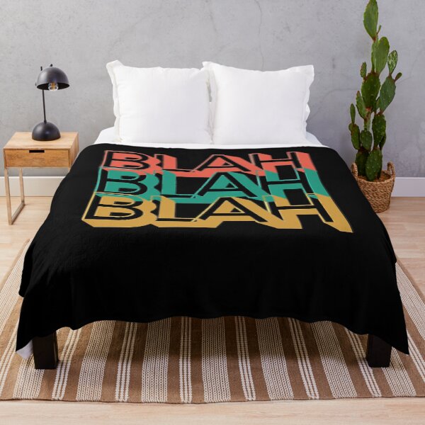 Item preview, Gift For Men Blah Blah Blah Sarcastic Sayings Awesome For Movie Fan designed and sold by MeganeKessler.