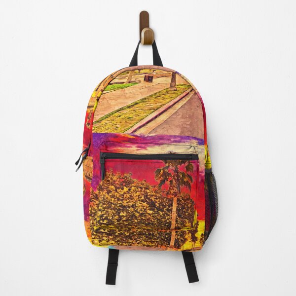 Item preview, McAllen Convention Center at sunset - digital painting designed and sold by NickoPrints.