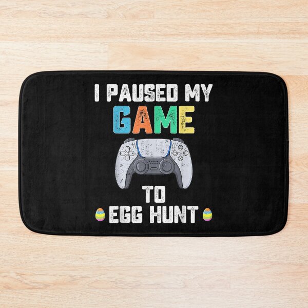 Item preview, I Paused My Game To Egg Hunt Easter Funny Gamer Boys Kids  designed and sold by terrycar.