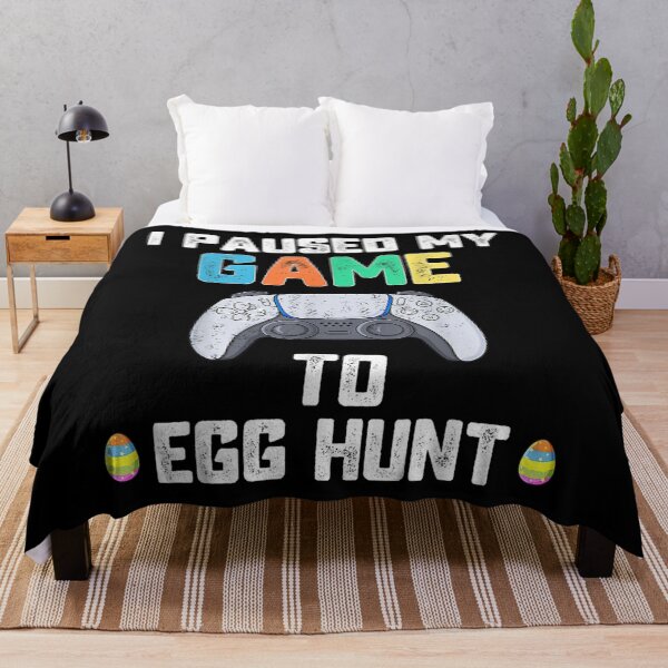 Item preview, I Paused My Game To Egg Hunt Easter Funny Gamer Boys Kids designed and sold by terrycar.