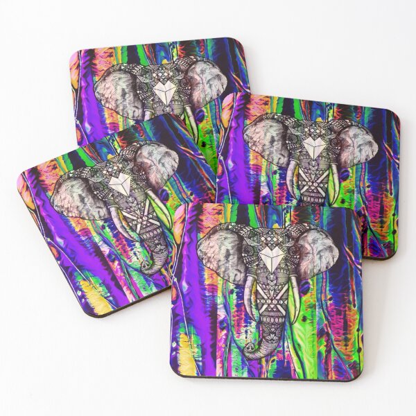 Item preview, Rainbow Of An Elephant designed and sold by JadedHunter.