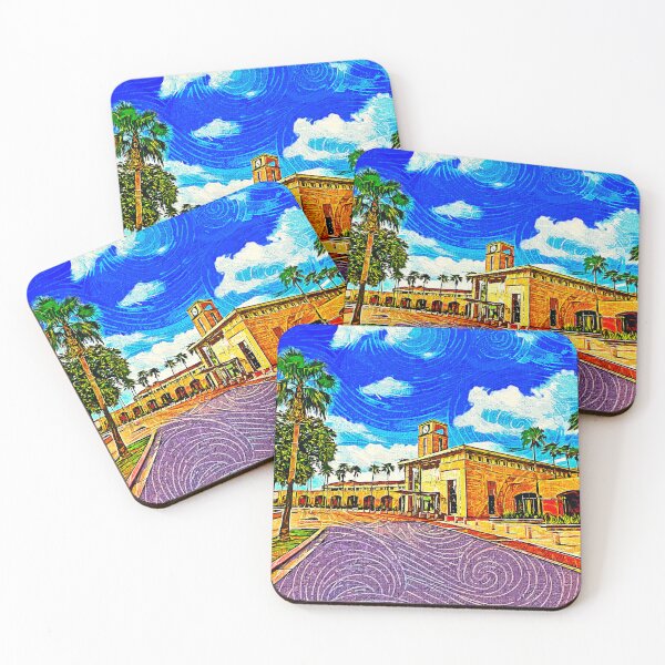Item preview, McAllen Convention Center - impressionist painting designed and sold by NickoPrints.