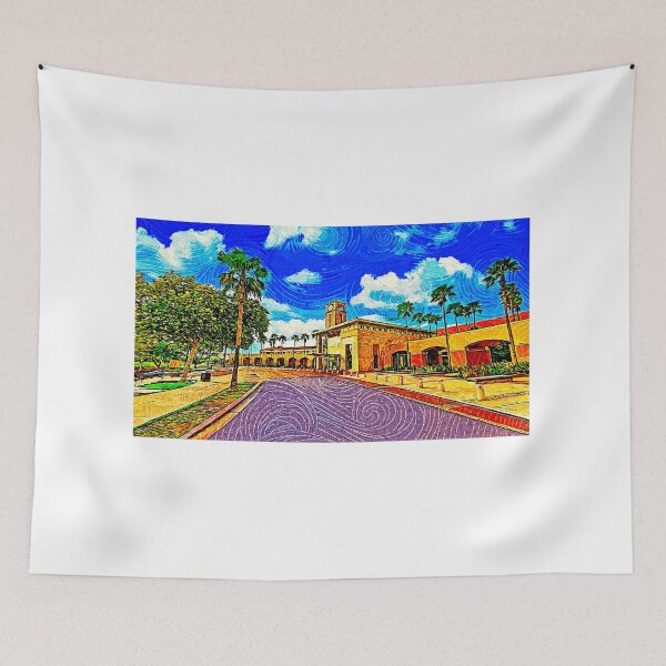 Item preview, McAllen Convention Center - impressionist painting designed and sold by NickoPrints.