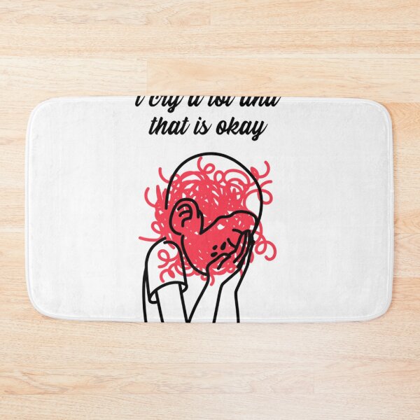 Item preview, I Cry A Lot And That_s Ok Premium  designed and sold by StyleRazor.