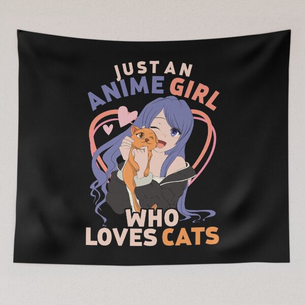 Item preview, Kawaii Cat Otaku Girls Japanese Manga Lover Anime designed and sold by bestshirtdesign.