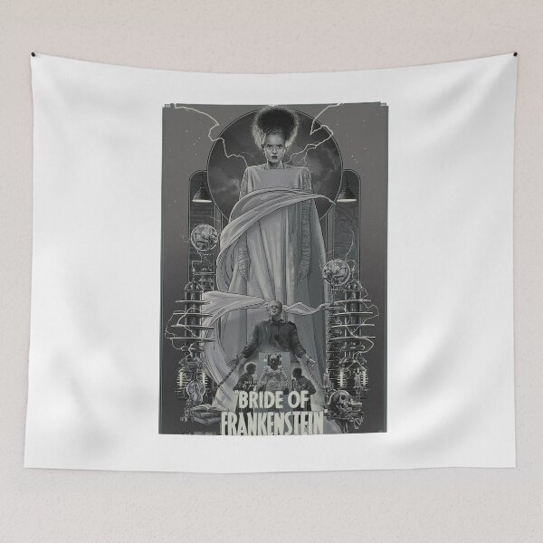 Item preview, Bride_ of Frankenstein_ Horror Movie designed and sold by mcmartinm-82.