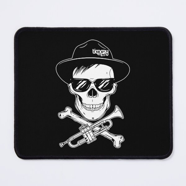 Item preview, My Favorite People Timmy Trumpet Skull Black Tee Gift For Fan designed and sold by MeganeKessler.