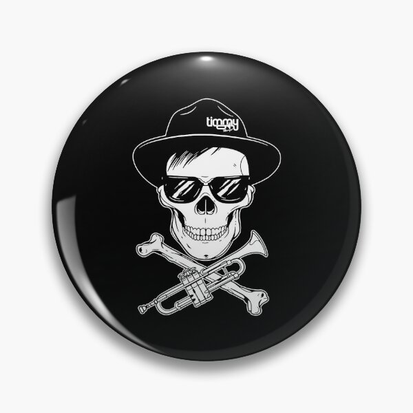 Item preview, My Favorite People Timmy Trumpet Skull Black Tee Gift For Fan designed and sold by MeganeKessler.