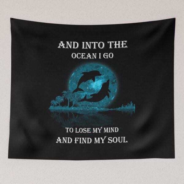 Item preview, Best Dolphins Marine Mammals Ocean Protector Hippy Soul Nature Lover designed and sold by adsmod.