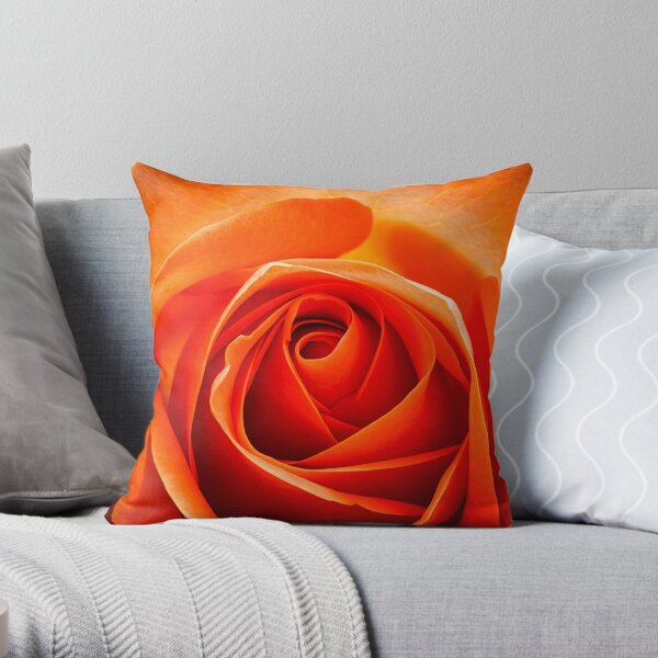 Peachy Throw Pillow