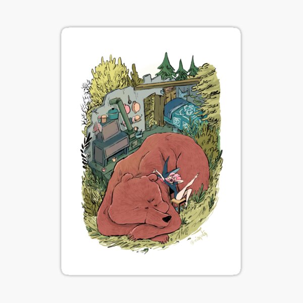 Wild Wild Witch : Ours Sticker