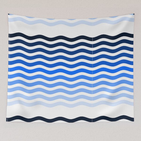 Artikelvorschau, wavy lines entworfen und verkauft von Girlinthecloud.