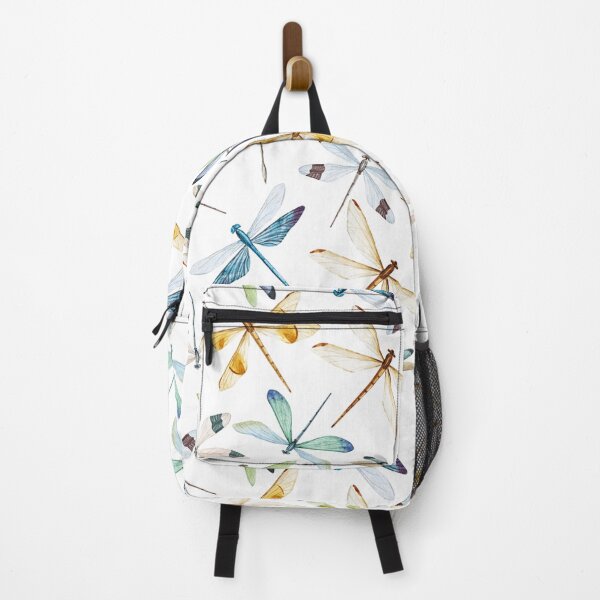 Item preview, watercolor seamless pattern dragonfly designed and sold by JoycePruit.
