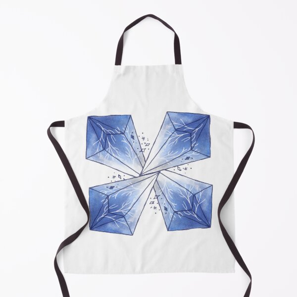 Item preview, Flowered blue diamonds - bulging diamond designed and sold by Fanatic Nerd.
