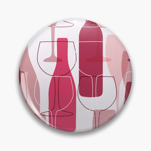 Item preview, wine bottle and glasses pattern designed and sold by JoycePruit.