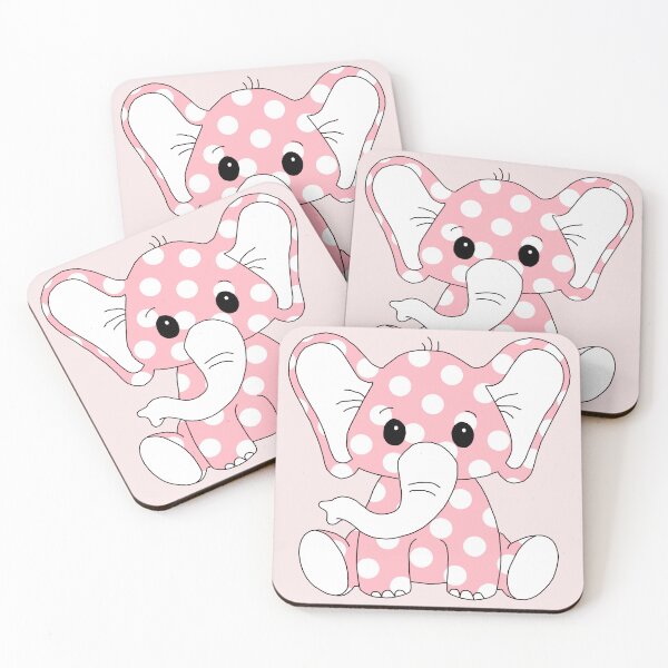 Item preview, sweet little elephant (polka dot edition) designed and sold by ShipsinParadise.