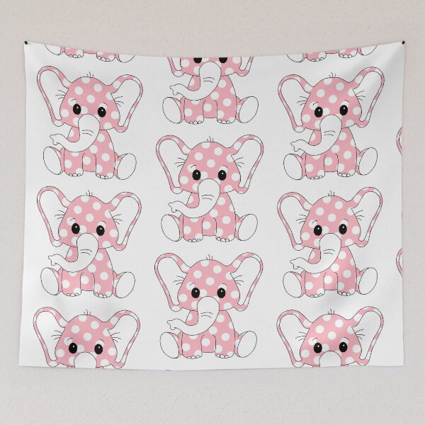 Item preview, sweet little elephant (polka dot edition) designed and sold by ShipsinParadise.