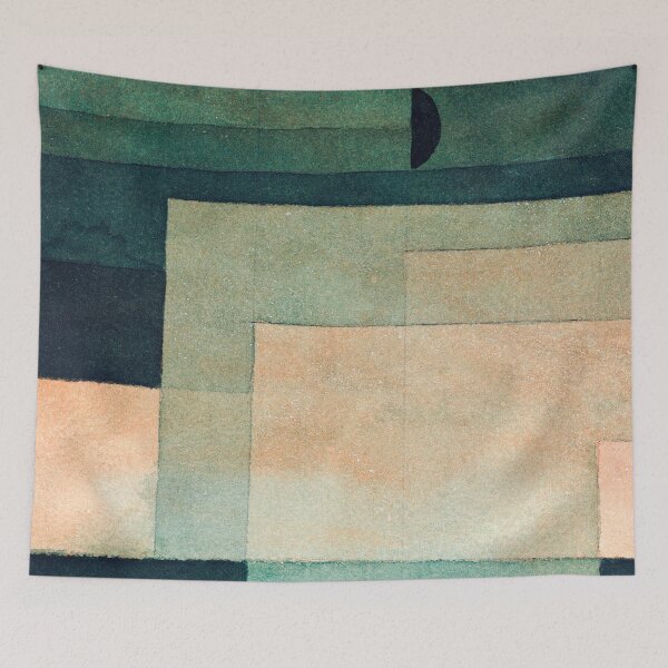 Item preview, Paul Klee's The Firmament Above the Temple (1922) designed and sold by BossyCatHome.