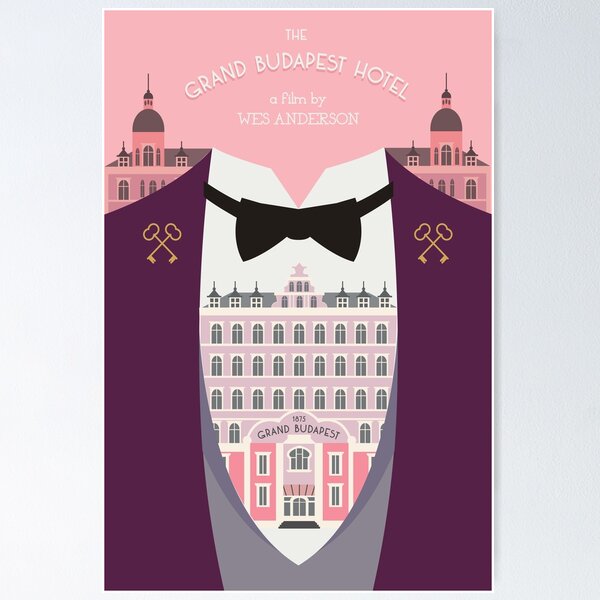 Item preview, Grand Budapest Hotel designed and sold by 2toastdesign.