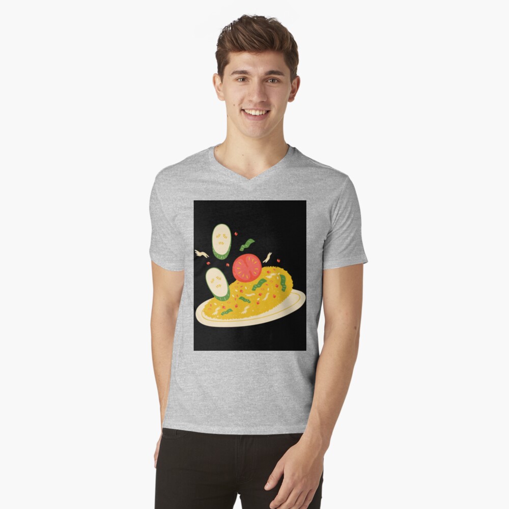 Item preview, V-Neck T-Shirt designed and sold by JiggsFashion.