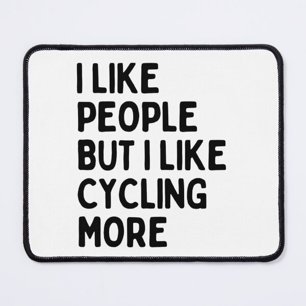Item preview, I like people BUT I like cycling more designed and sold by TheGreenGoat.
