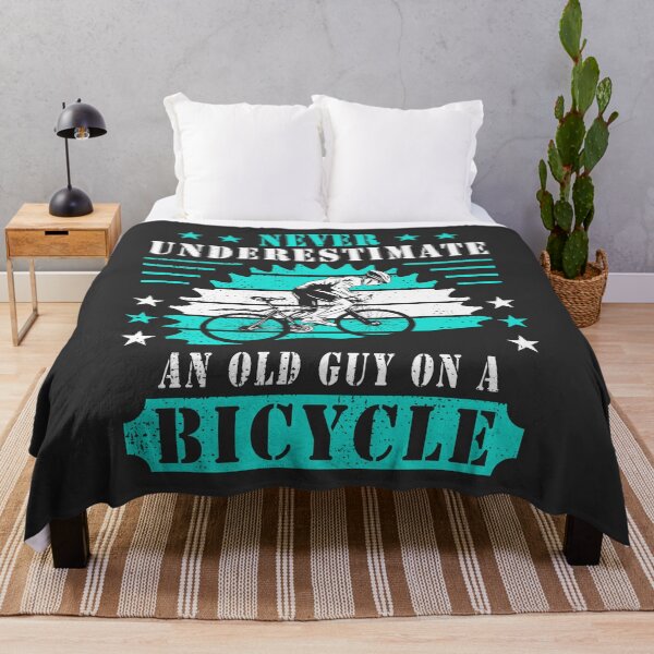 Item preview, Never Underestimate An Old Guy On A Bicycle Gravel Bike Cyclist birthday designed and sold by grinta2021.