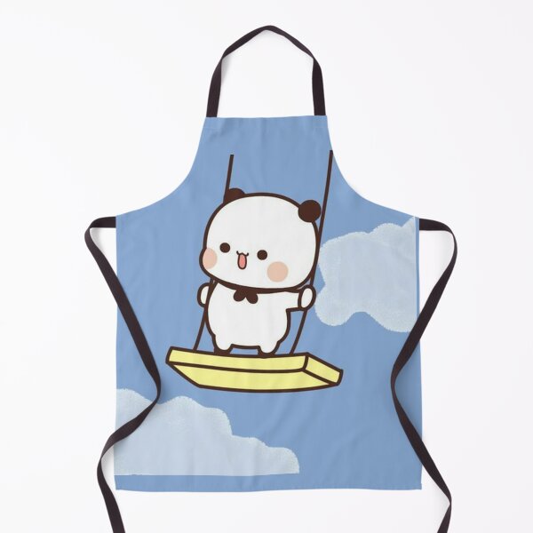 Item preview, Bubu is playing on the swing, panda bear couple bubu and dudu designed and sold by Collins Gonzales.