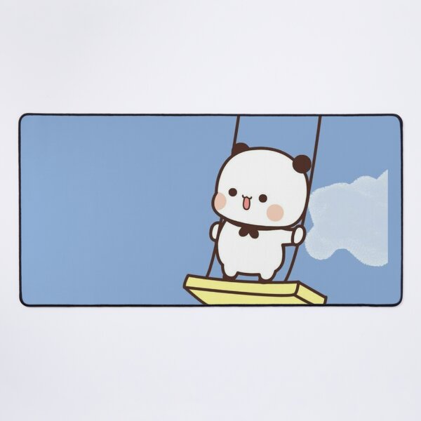 Item preview, Bubu is playing on the swing, panda bear couple bubu and dudu designed and sold by Collins Gonzales.