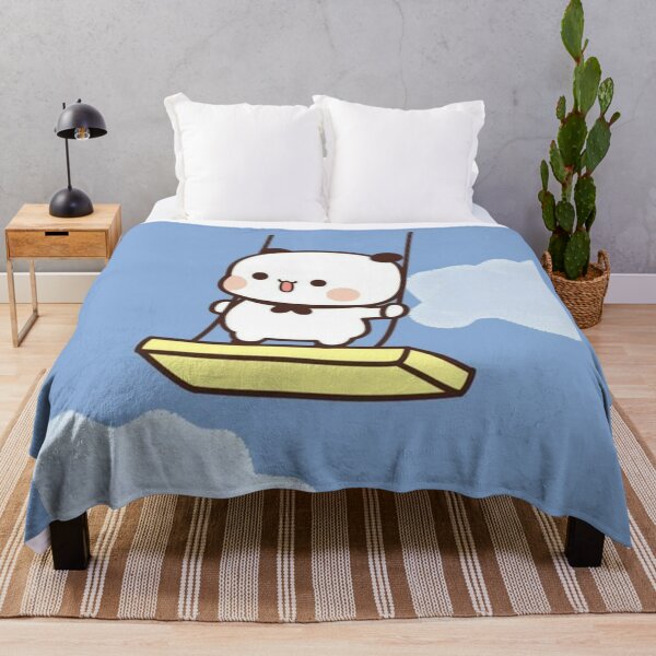 Item preview, Bubu is playing on the swing, panda bear couple bubu and dudu designed and sold by Collins Gonzales.