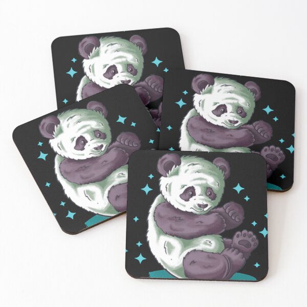Item preview, Cute Animal Friendly Panda With Stars , Digital Drawing - Funny Gift . - 2021 Classic . designed and sold by hadderyagutt.