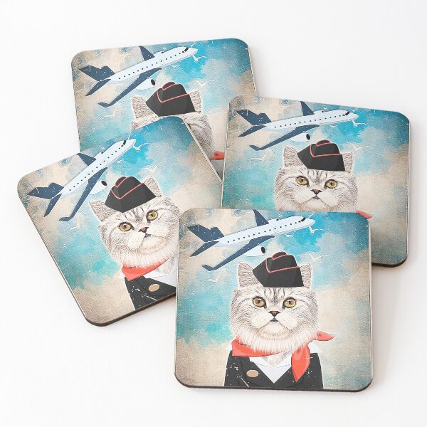 Item preview, Cat Mom Flight Attendant designed and sold by rakiseleva88.