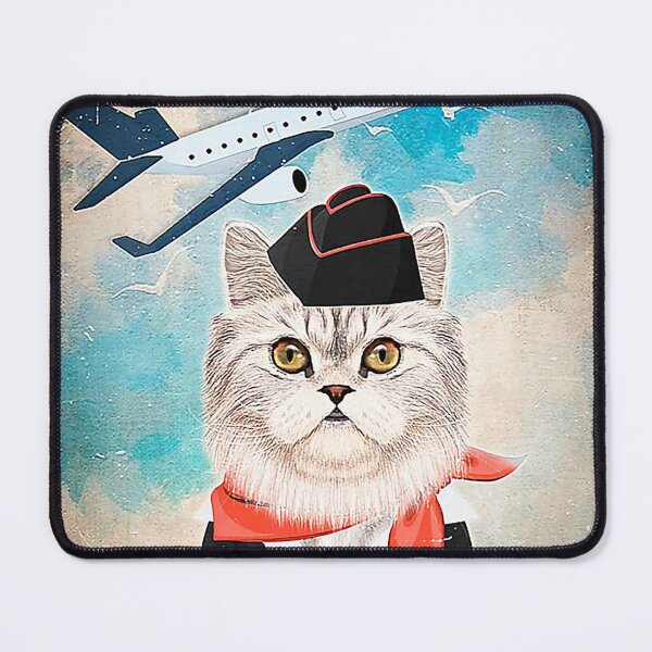 Item preview, Cat Mom Flight Attendant designed and sold by rakiseleva88.