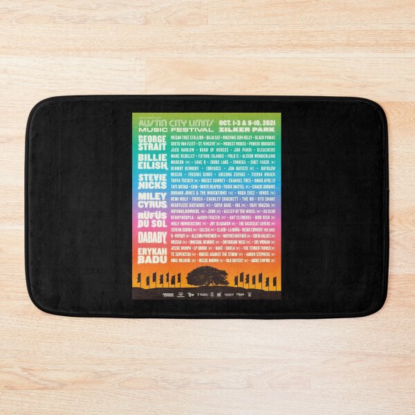 Item preview, Threas Austin Acl Lineup 2021 Essential T-Shirt designed and sold by desireeowe.