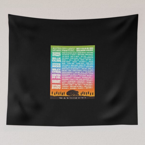 Item preview, Threas Austin Acl Lineup 2021 Essential T-Shirt designed and sold by desireeowe.