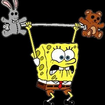 Vorschaubild zum Design SpongeBob Gewichtheben Classic. von wygalorebaug