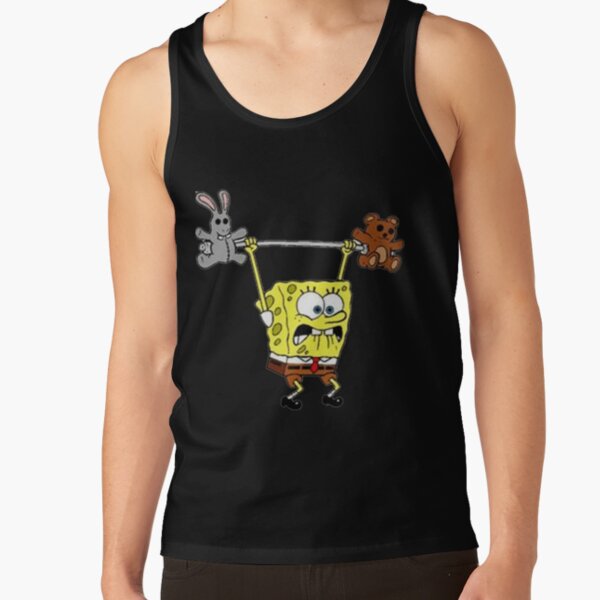 Item preview, Spongebob Lifting Weights Classic . designed and sold by wygalorebaug.