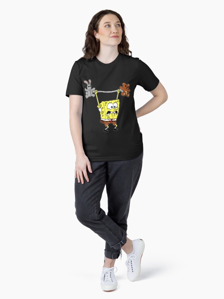 Thumbnail 4 von 7, Essential T-Shirt, SpongeBob Gewichtheben Classic. designt und verkauft von wygalorebaug.