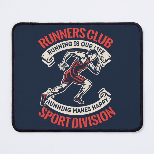 Item preview, A design with a runner and the slogan Running is our Life designed and sold by velisani.